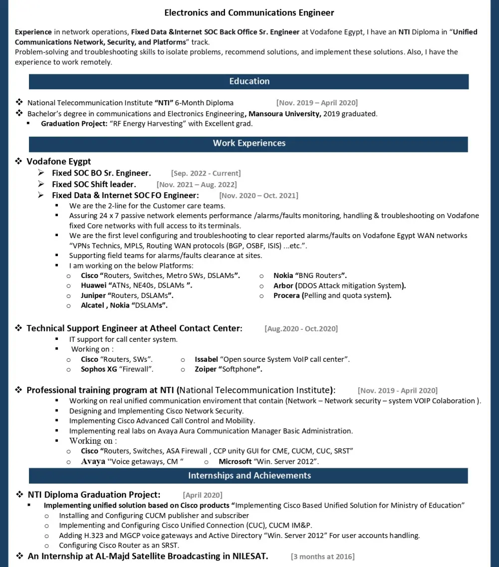 تصميم وكتابة سيرة ذاتية احترافية تتجاوز أنظمة التوظيف (ATS)