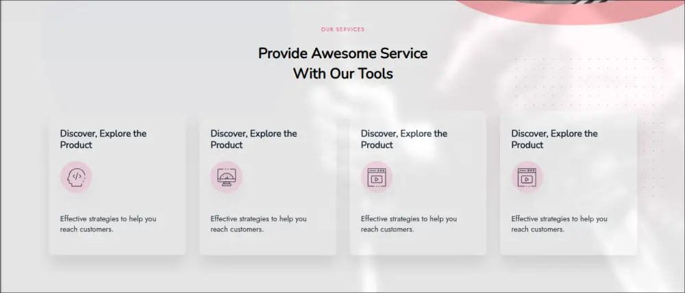 صفحة هبوط احترافية متجاوبة بـ HTML وCSS وTailwindCSS