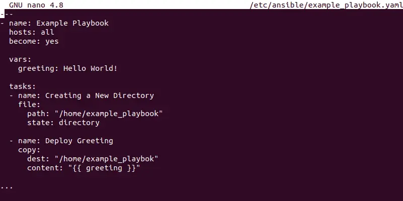 Ansible Playbook Creation & Automation Setup