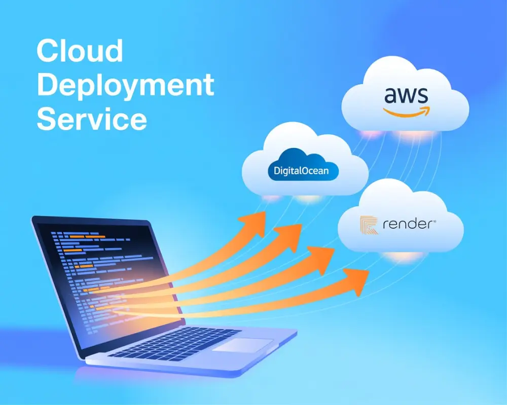 ☁️ نشر تطبيقك على السحابة (AWS / DigitalOcean)
