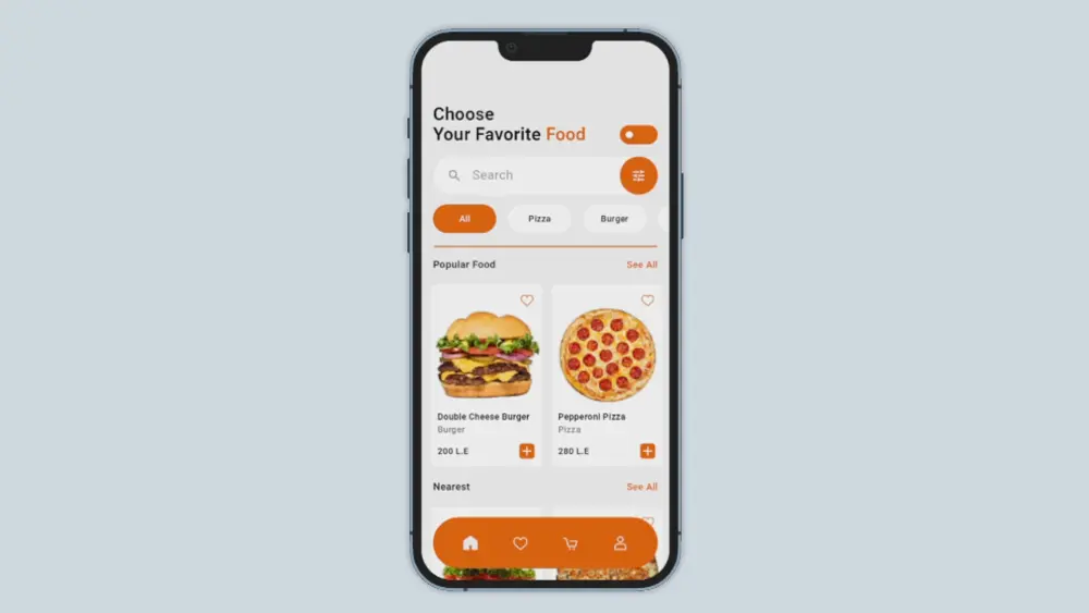 بناء تطبيق Flutter كامل — واجهة أنيقة وأداء سريع