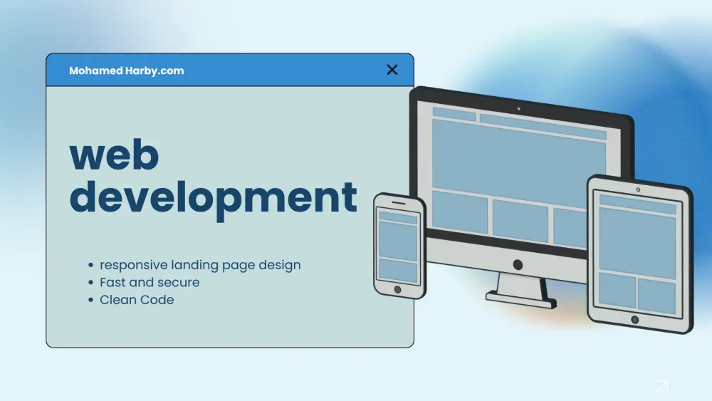 إنشاء Landing page باستخدام HTML, CSS ,Javascript