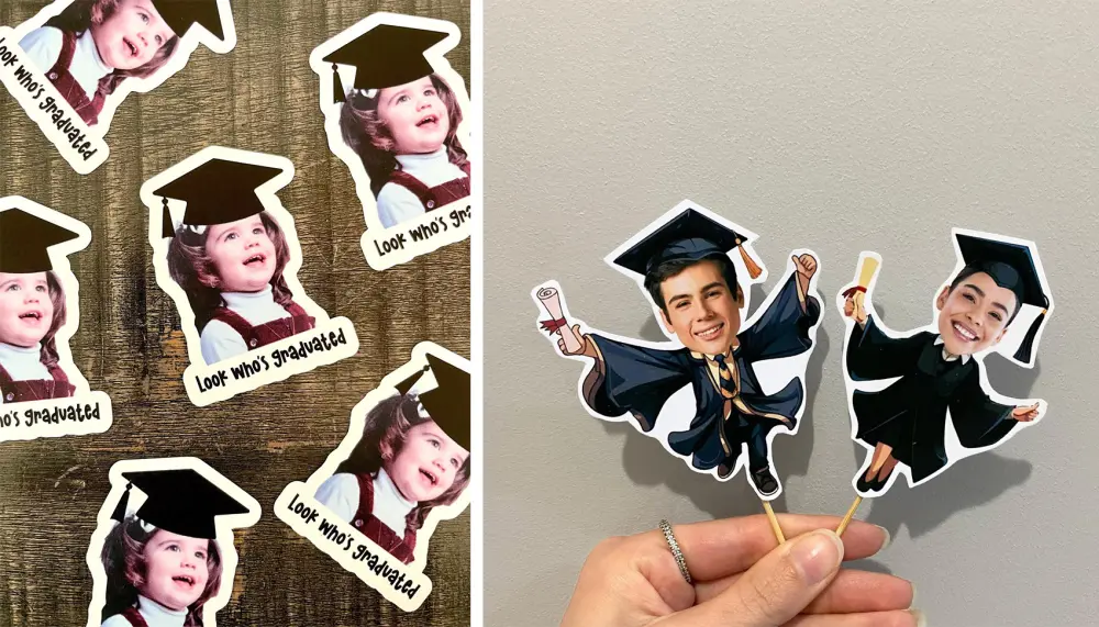 أقدم خدمة تصميم ديزاين عصا التخرج