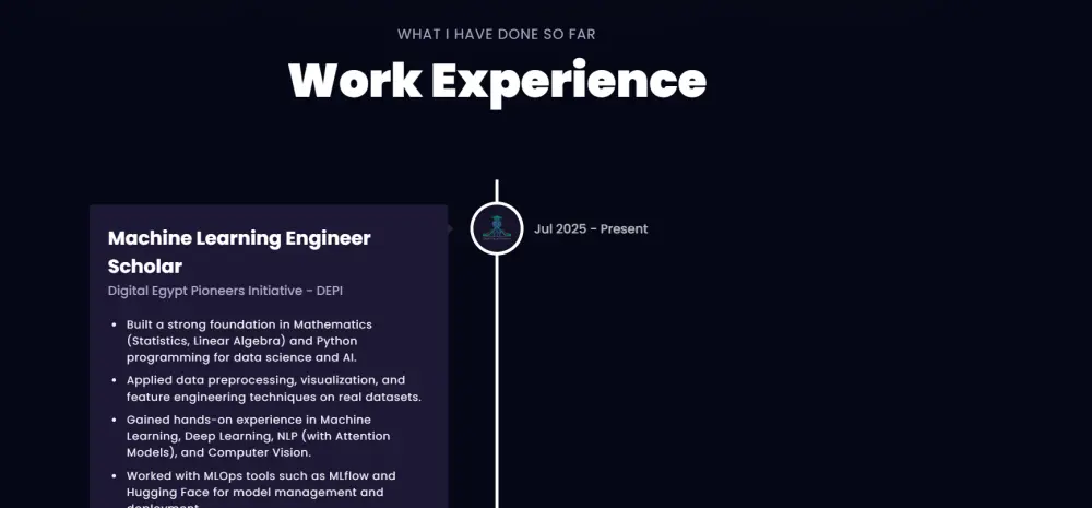 إنشاء موقع Portfolio شخصي احترافي باستخدام React و tailwind