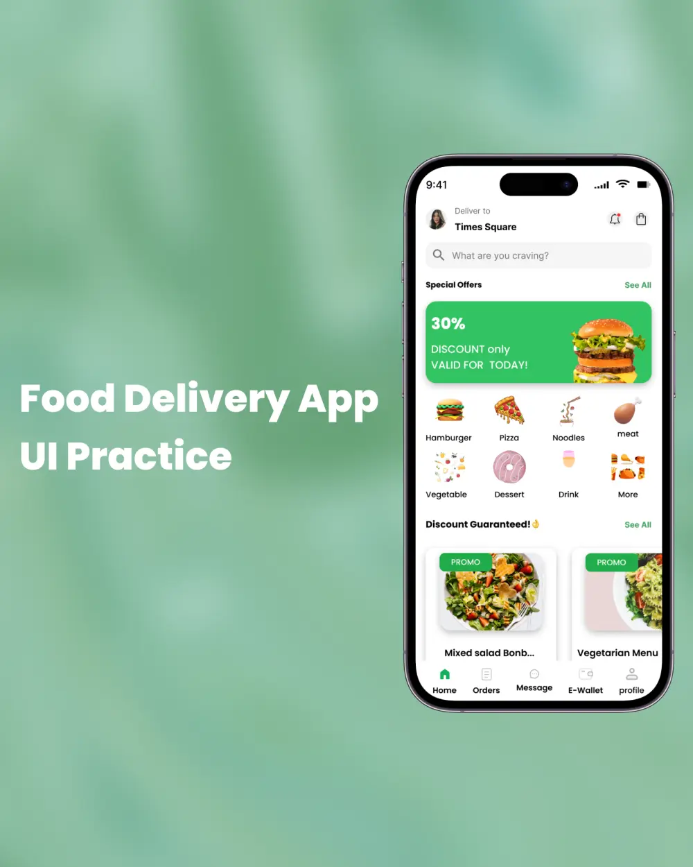 تصميم شاشة UI/UX احترافية لتطبيق موبايل أو موقع