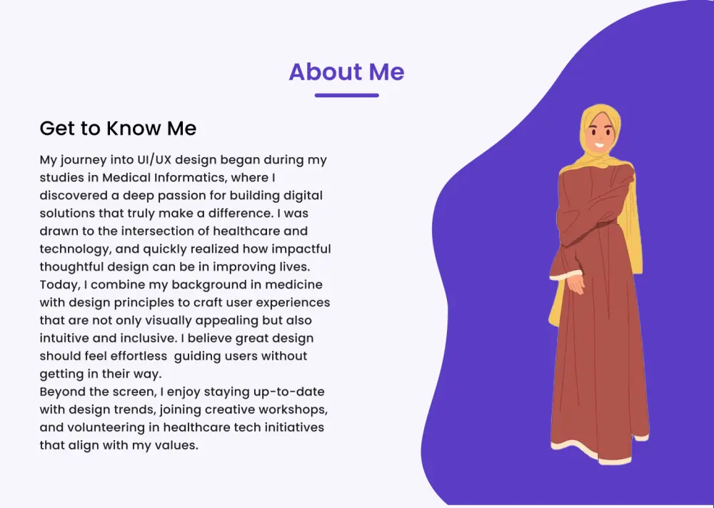 سأصمم لك بورتفوليو احترافي يبرز مهاراتك وأعمالك بطريقة جذّاب