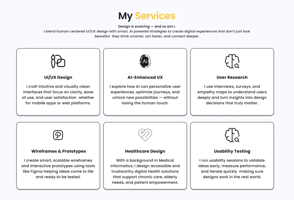 سأصمم لك بورتفوليو احترافي يبرز مهاراتك وأعمالك بطريقة جذّاب