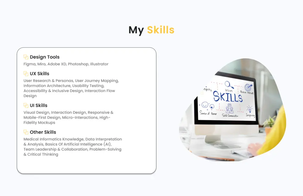 سأصمم لك بورتفوليو احترافي يبرز مهاراتك وأعمالك بطريقة جذّاب