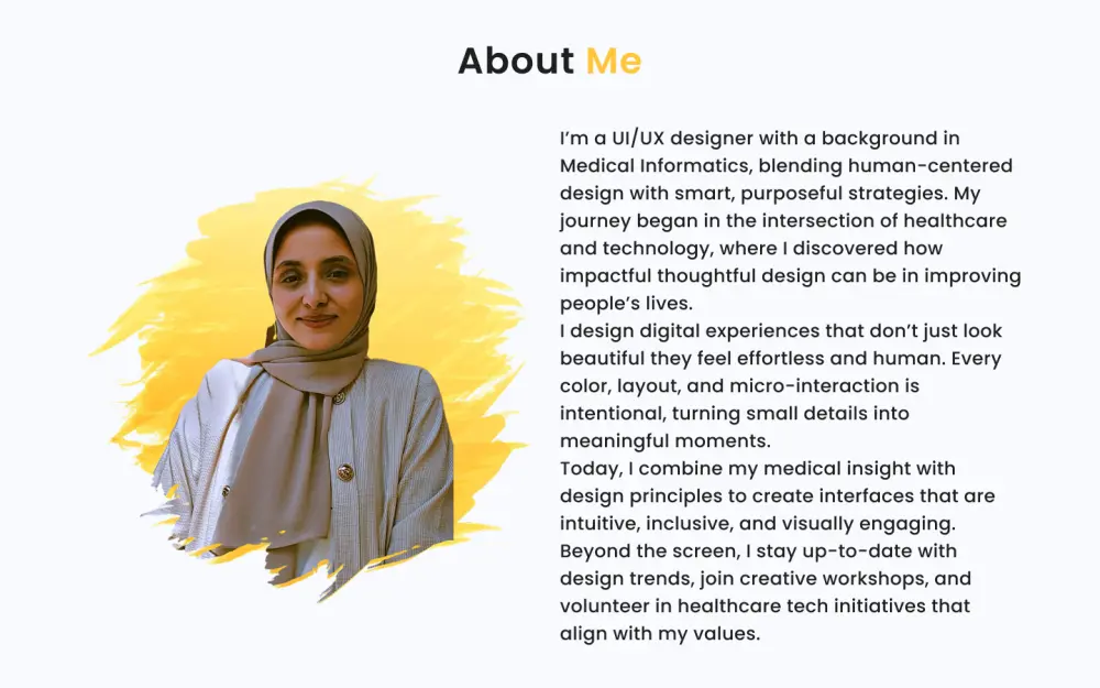 سأصمم لك بورتفوليو احترافي يبرز مهاراتك وأعمالك بطريقة جذّاب