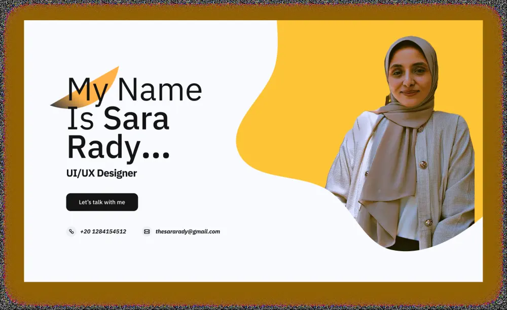 سأصمم لك بورتفوليو احترافي يبرز مهاراتك وأعمالك بطريقة جذّاب