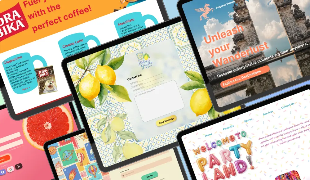 تصميم واجهة موقع إلكتروني احترافية (UI Design) عبر Figma