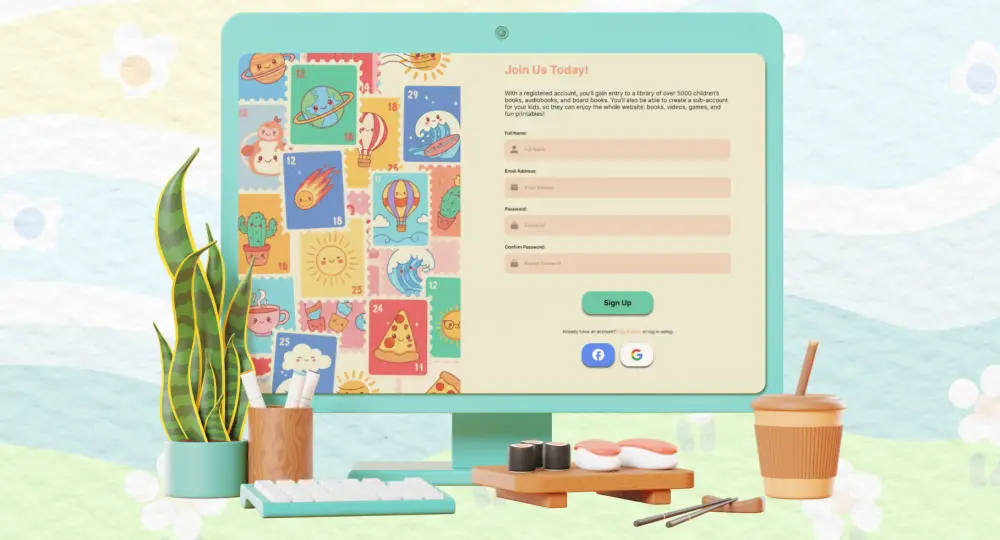 تصميم واجهة موقع إلكتروني احترافية (UI Design) عبر Figma