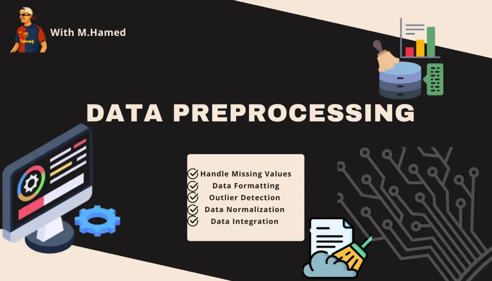 تنظيف ومعالجة مسبقة للبيانات