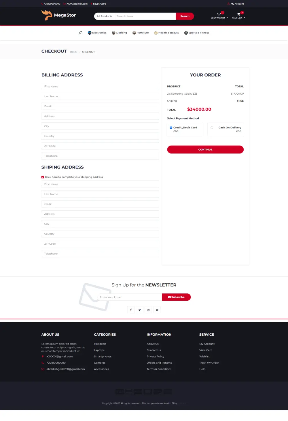 بناء مواقع  أو أنظمه كامل باستخدام ASP.NET Core و SQL Server