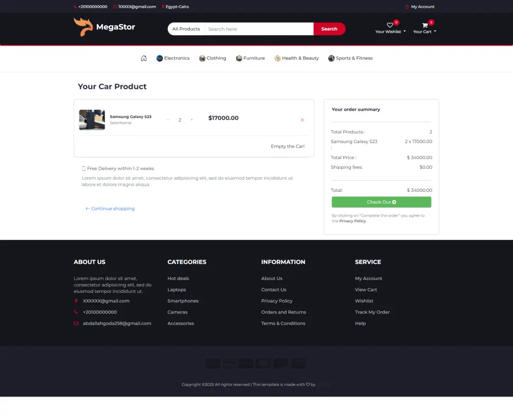 بناء مواقع  أو أنظمه كامل باستخدام ASP.NET Core و SQL Server
