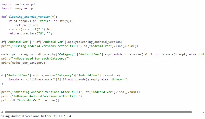 تحليل واستكشاف بيانات تطبيقات الهواتف (EDA) وتنظيفها باحتراف باستخدام Python وPandas