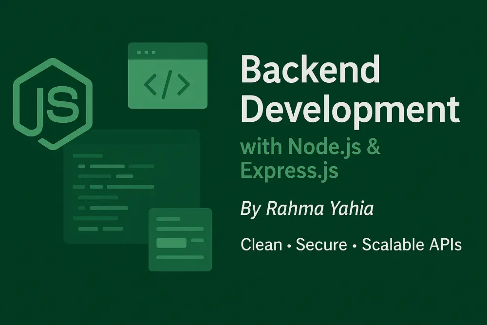بناء RESTful API باستخدام Node.js و Express.js