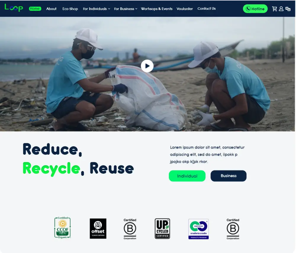 خدمة تصميم صفحة هبوط احترافية ومتجاوبة مع الموبايل