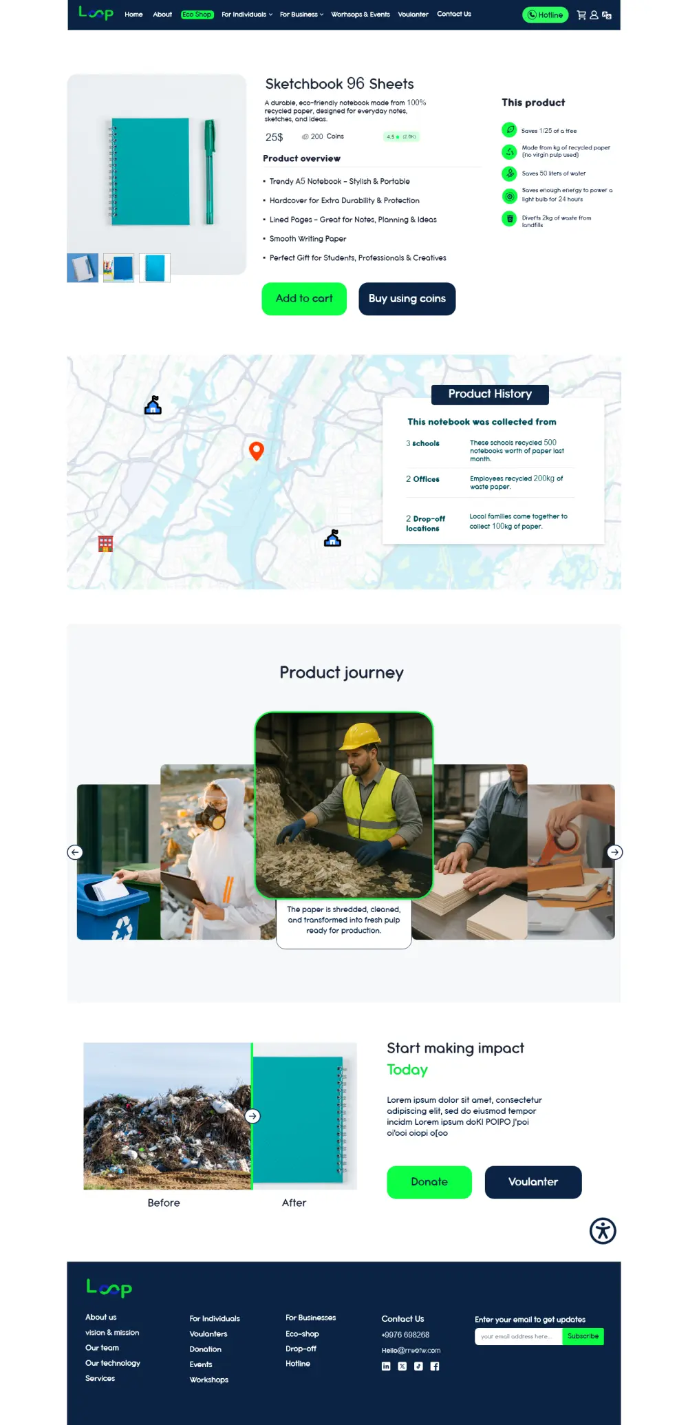 خدمة تصميم صفحة هبوط احترافية ومتجاوبة مع الموبايل