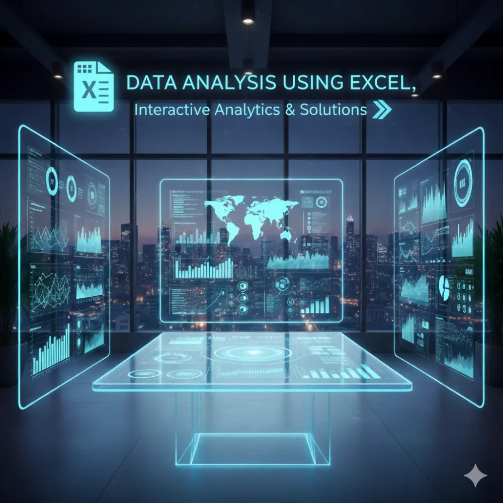 تحليل بيانات ولوحات تفاعليه باستخدام برنامج Excel