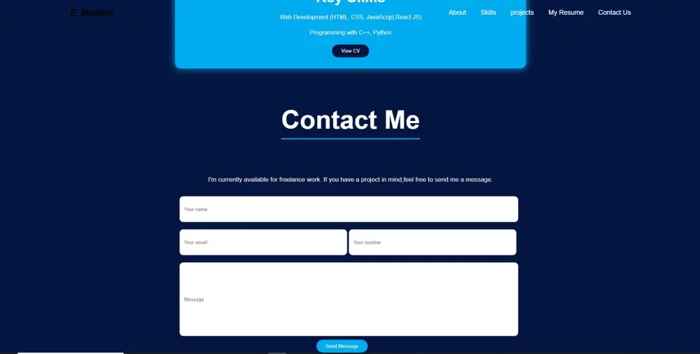 سأصمم لك بورتفوليو احترافي ومتجاوب باستخدام HTML وCSS وBoots