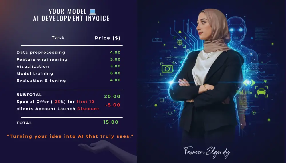 بناء نموذج ذكاء اصطناعي احترافي في مجال رؤية الحاسوب (CV)