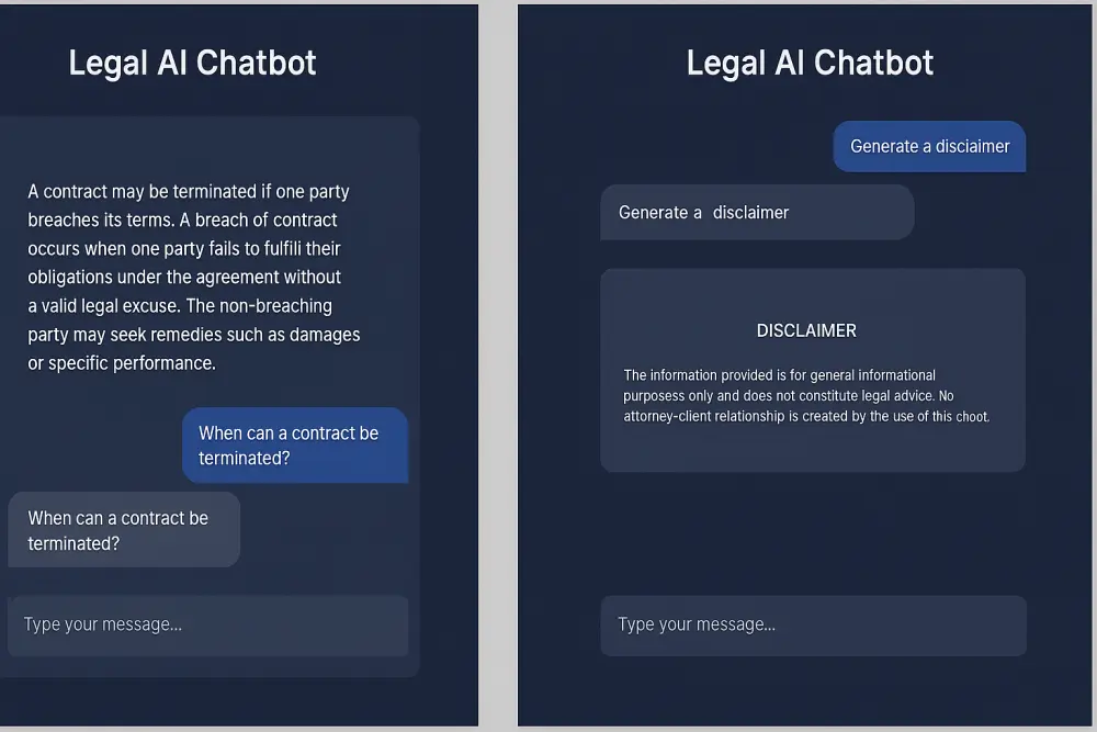 Legal AI Bot – المساعد القانوني الذكي