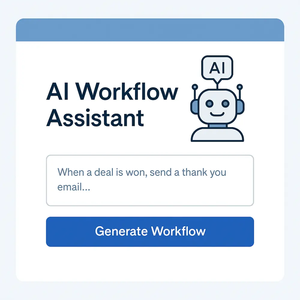إنشاء مساعد ذكي لتوليد سير العمل باستخدام الذكاء الاصطناعي
