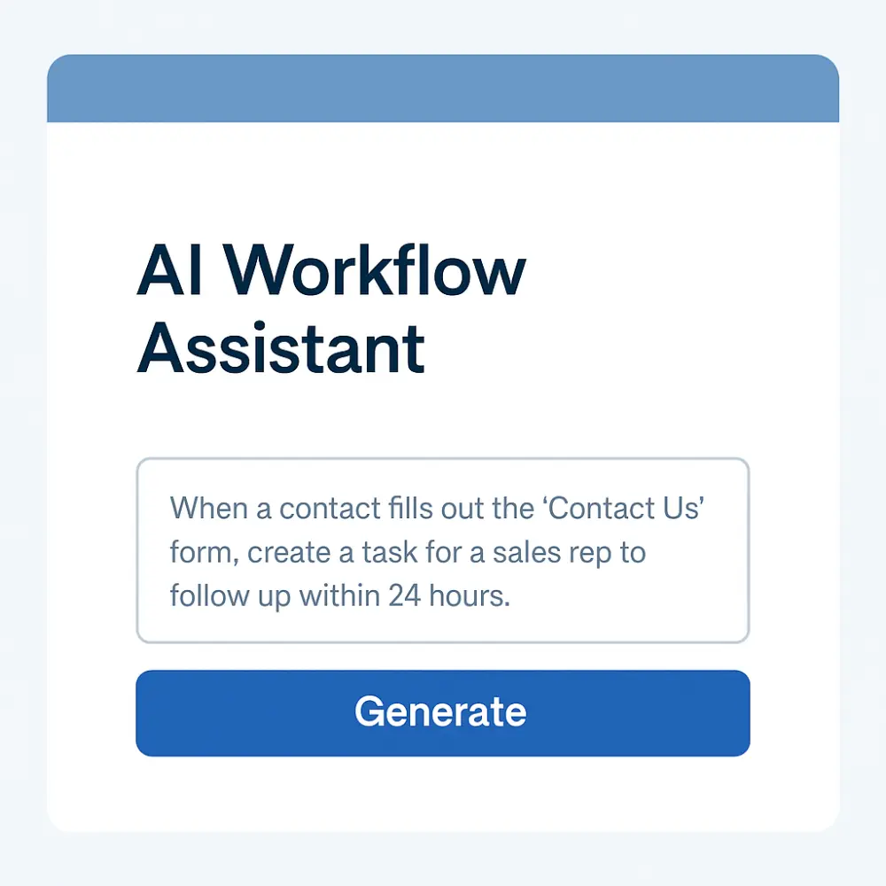 إنشاء مساعد ذكي لتوليد سير العمل باستخدام الذكاء الاصطناعي