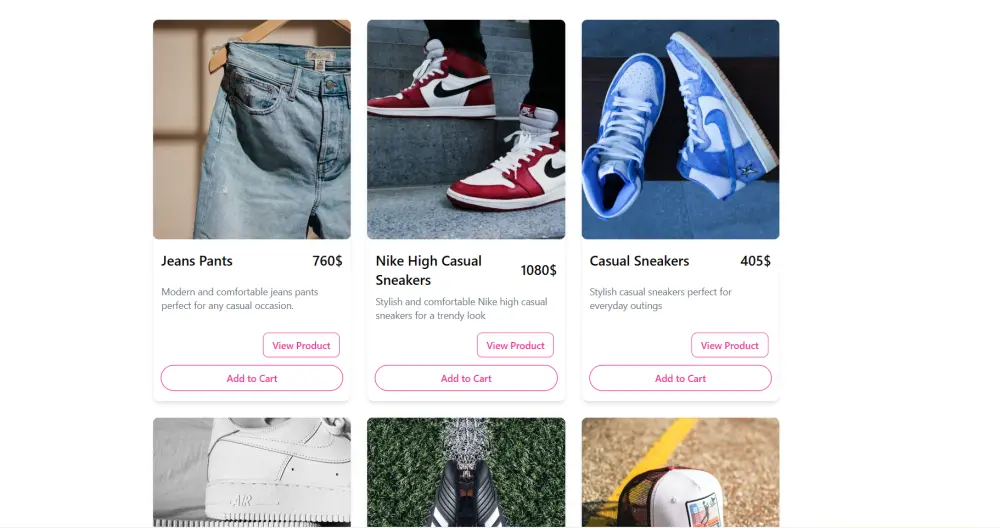 متجر الكتروني لبيع الملابس