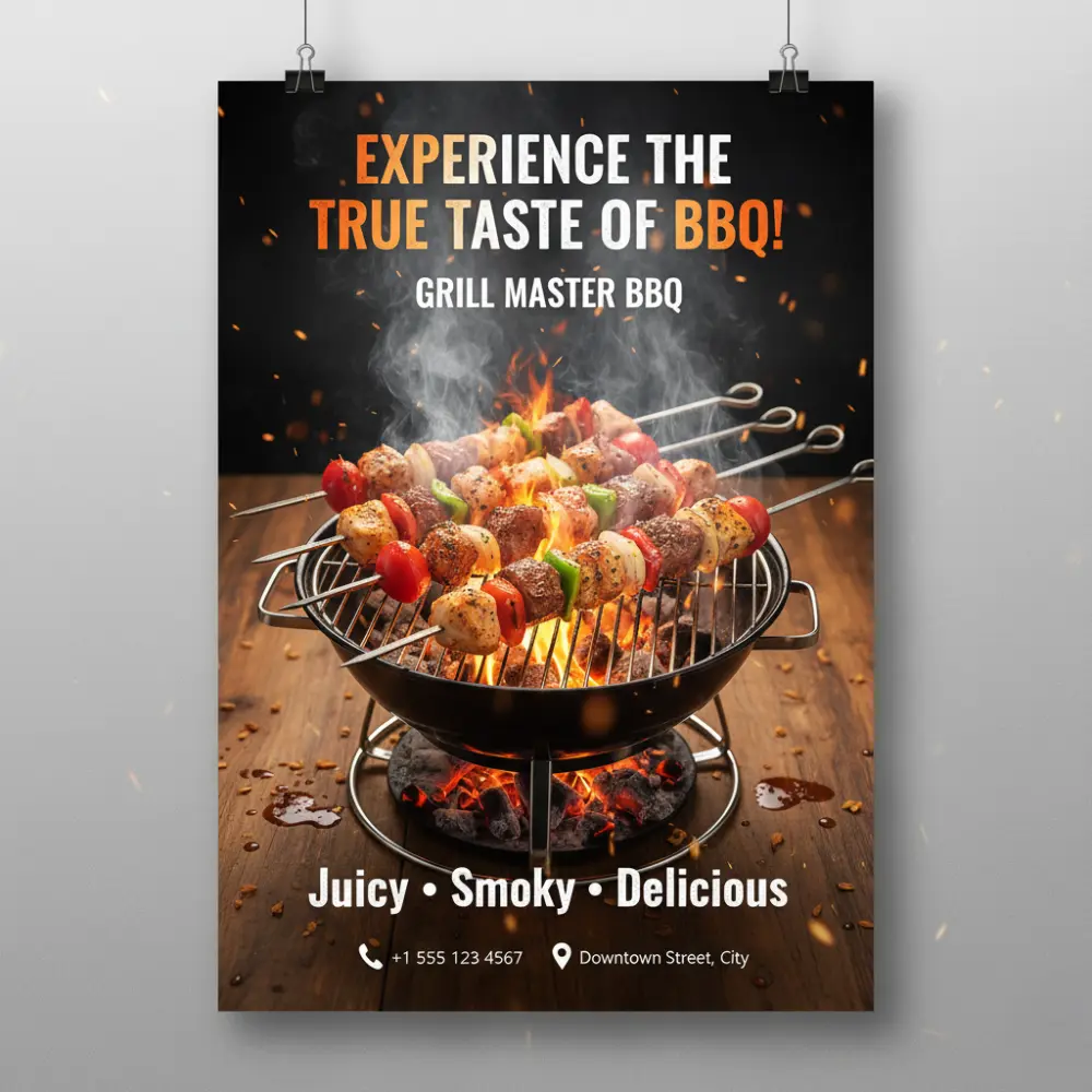 تصميم إعلانات سوشيال ميديا احترافية للمطاعم والكافيهات