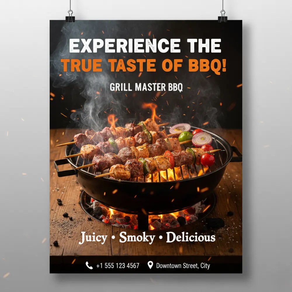 تصميم إعلانات سوشيال ميديا احترافية للمطاعم والكافيهات