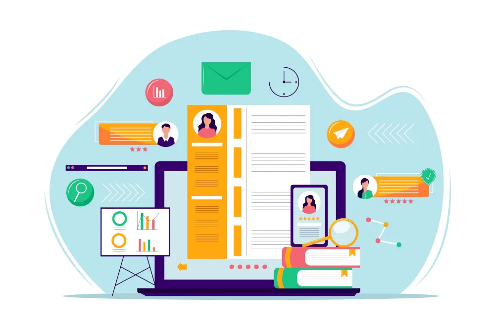 تصميم بورتفوليو و CV احترافي مميز لعرض أعمالك ومهاراتك