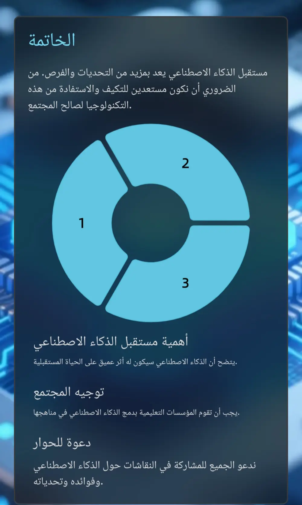 عمل عرض تقديمي احترافي انفوجرافيك
