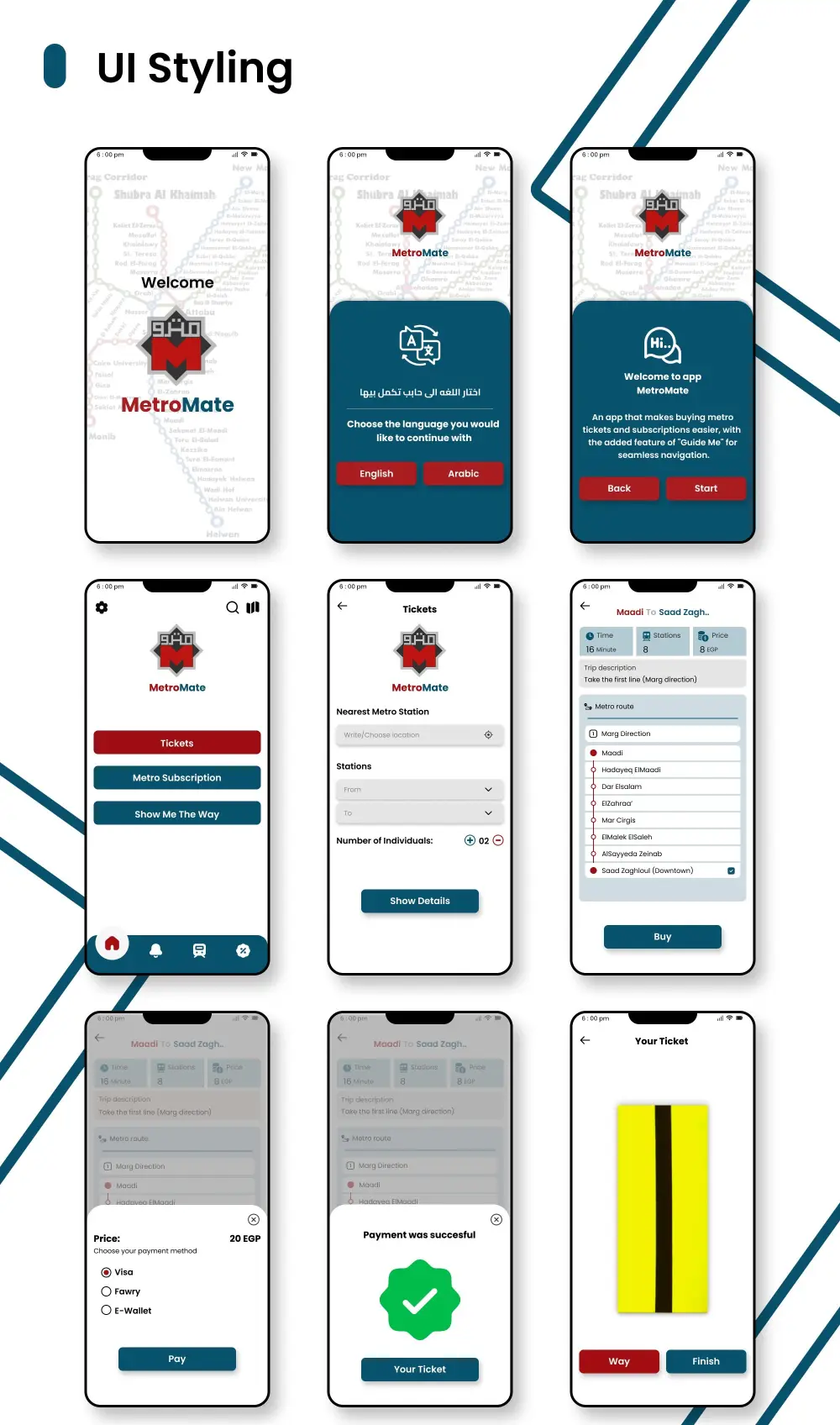 تصميم واجهة و تجربة المستخدم للمواقع و التطبيقات UX/UI Design