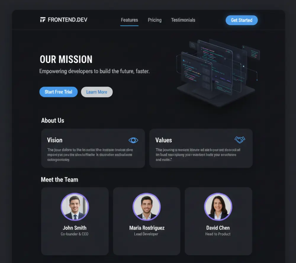 تصميم موقع ويب احترافي ومتجاوب مع جميع الأجهزة – 7 صفحات