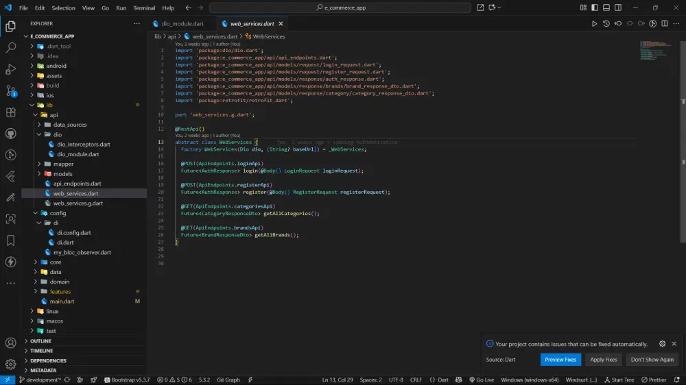 إصلاح مشاكل وأخطاء تطبيقات اندرويد او ios باستدام Flutter
