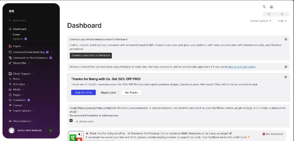إنشاء موقع ووردبريس كامل احترافي