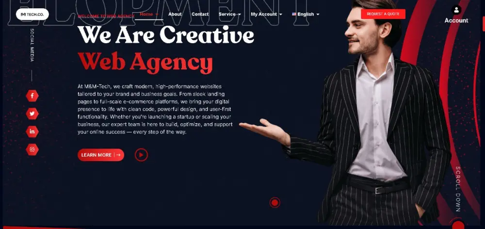 إنشاء موقع ووردبريس كامل احترافي