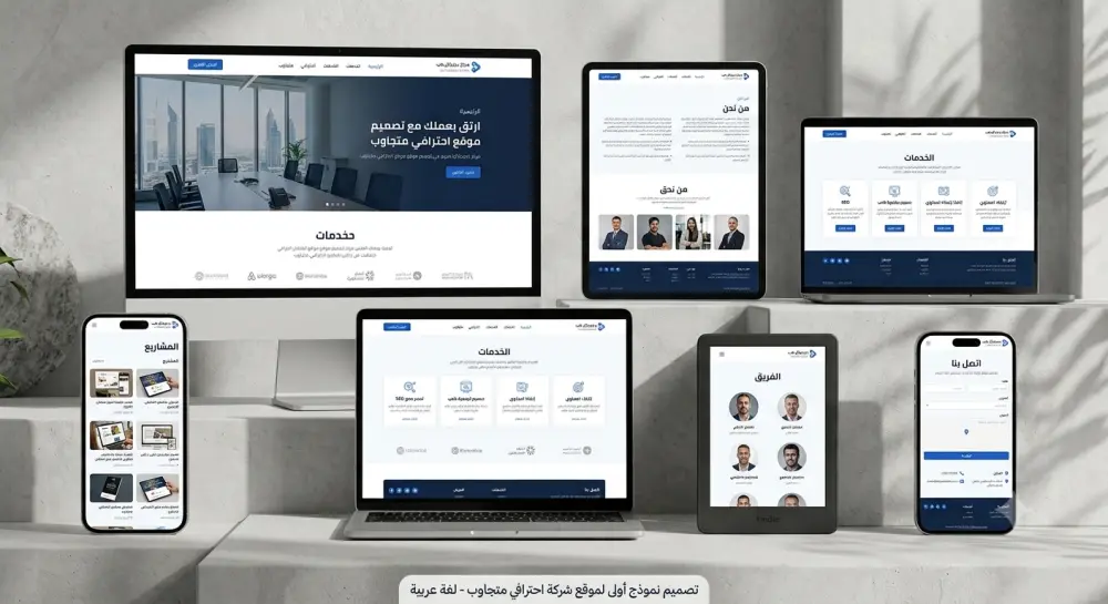 انشائ موقع ويب باستخدام html css js