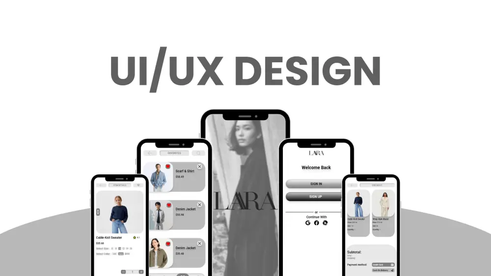 تصميم واجهة المستخدم وتجربة المستخدم (UI/UX) لتطبيق هاتف