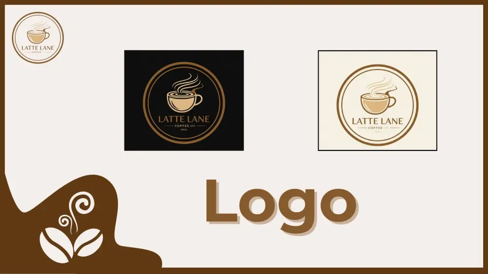 تصميم لوجو احترافي + ملف Brand Guidelines كامل (ألوان – خطوط – Mockups – هوية بصرية) الباقة المتوسطة