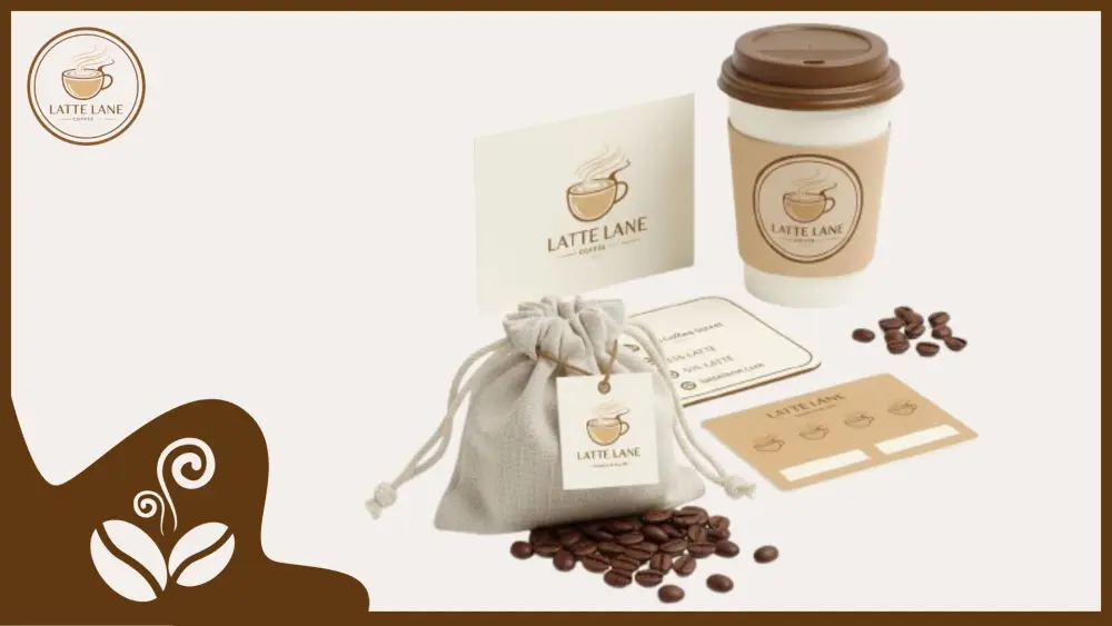 تصميم لوجو احترافي + ملف Brand Guidelines كامل (ألوان – خطوط – Mockups – هوية بصرية) الباقة المتوسطة