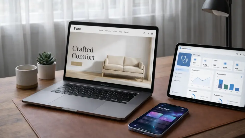 تحويل أي تصميم إلي صفحات هبوط Landing pages أو واجهة أمامية احترافية