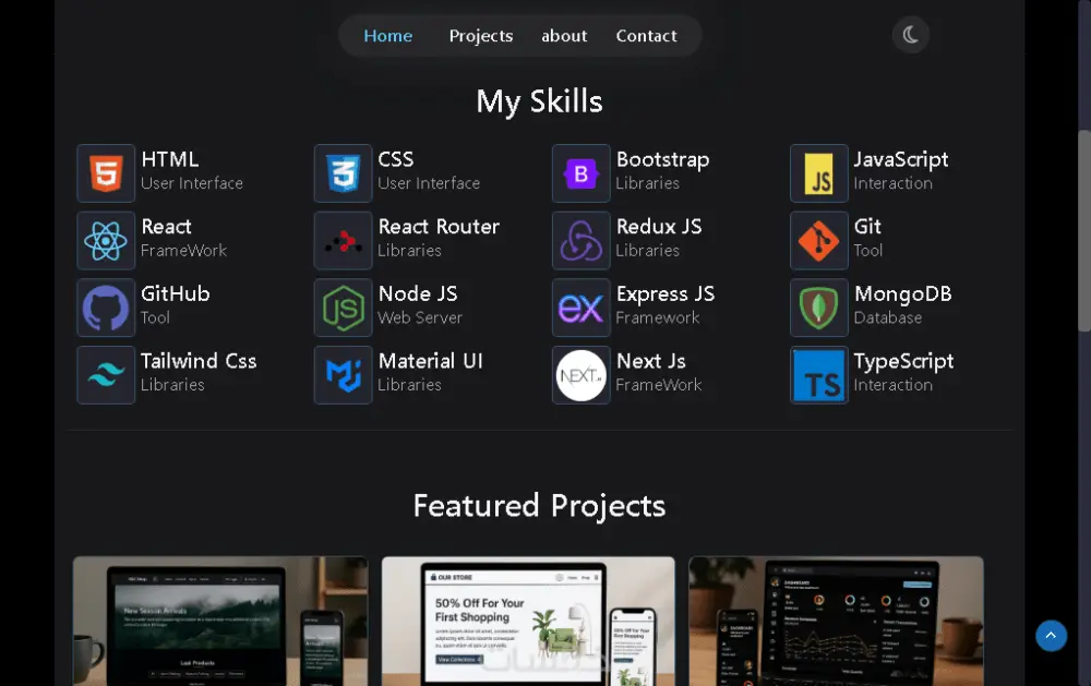 إنشاء موقع ويب كامل احترافي (شخصي / شركة / بورتفوليو)