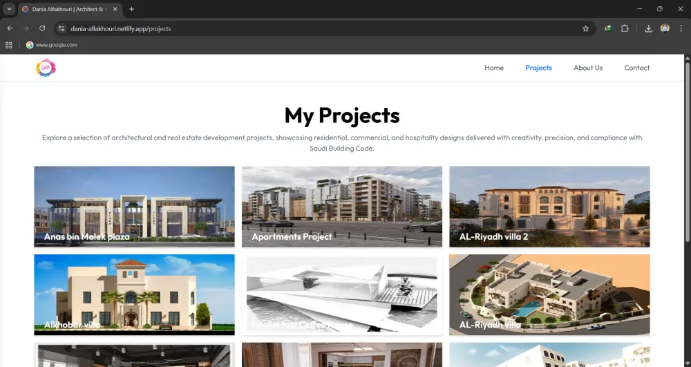 إنشاء موقع ويب كامل احترافي (شخصي / شركة / بورتفوليو)