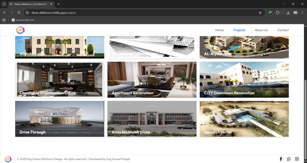 إنشاء موقع ويب كامل احترافي (شخصي / شركة / بورتفوليو)