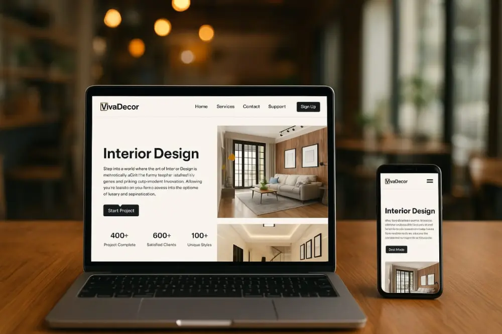 تصميم Landing Page احترافية و سريعة الاستجابة Responsive