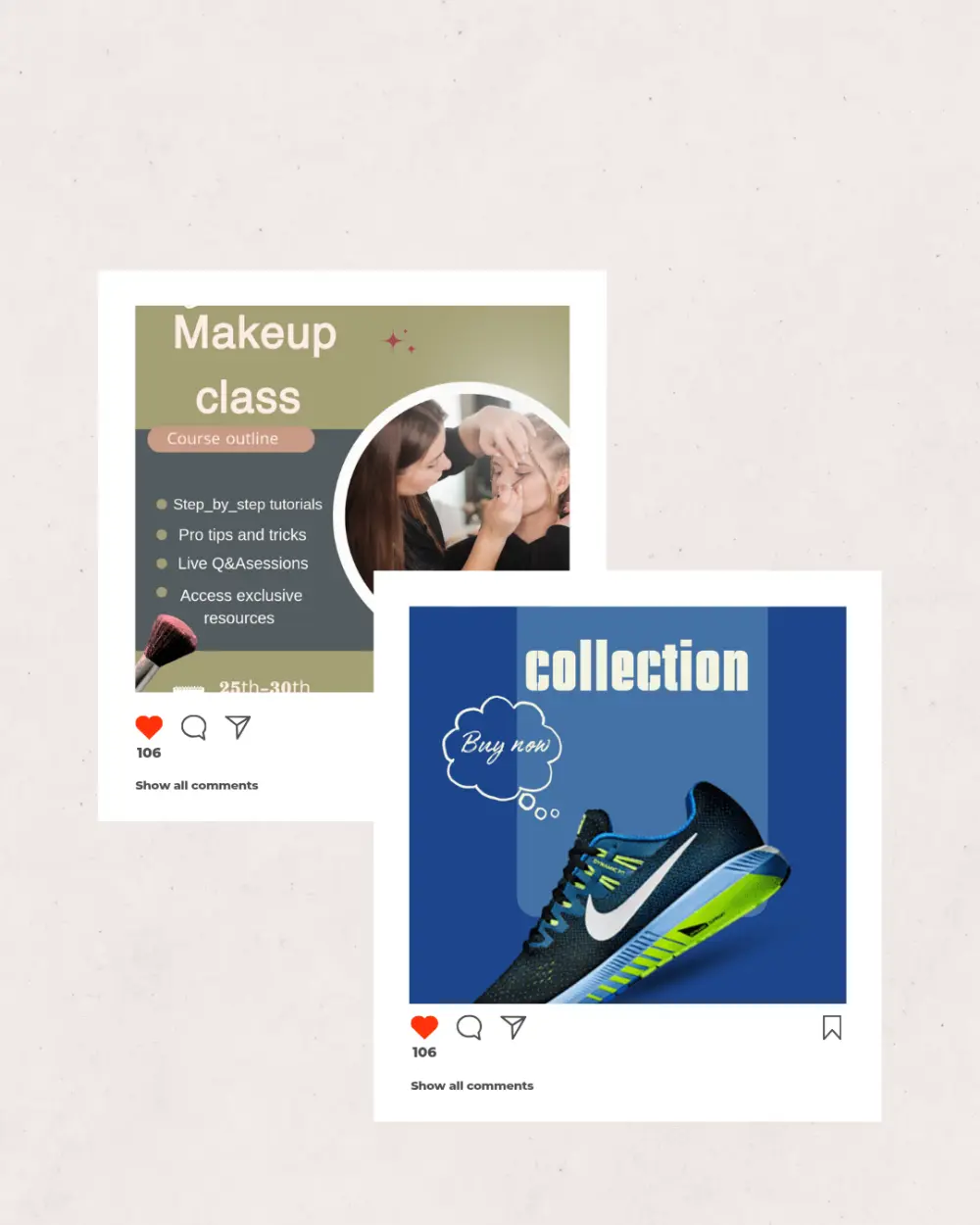 سأصمم لك منشورات سوشيال ميديا احترافية