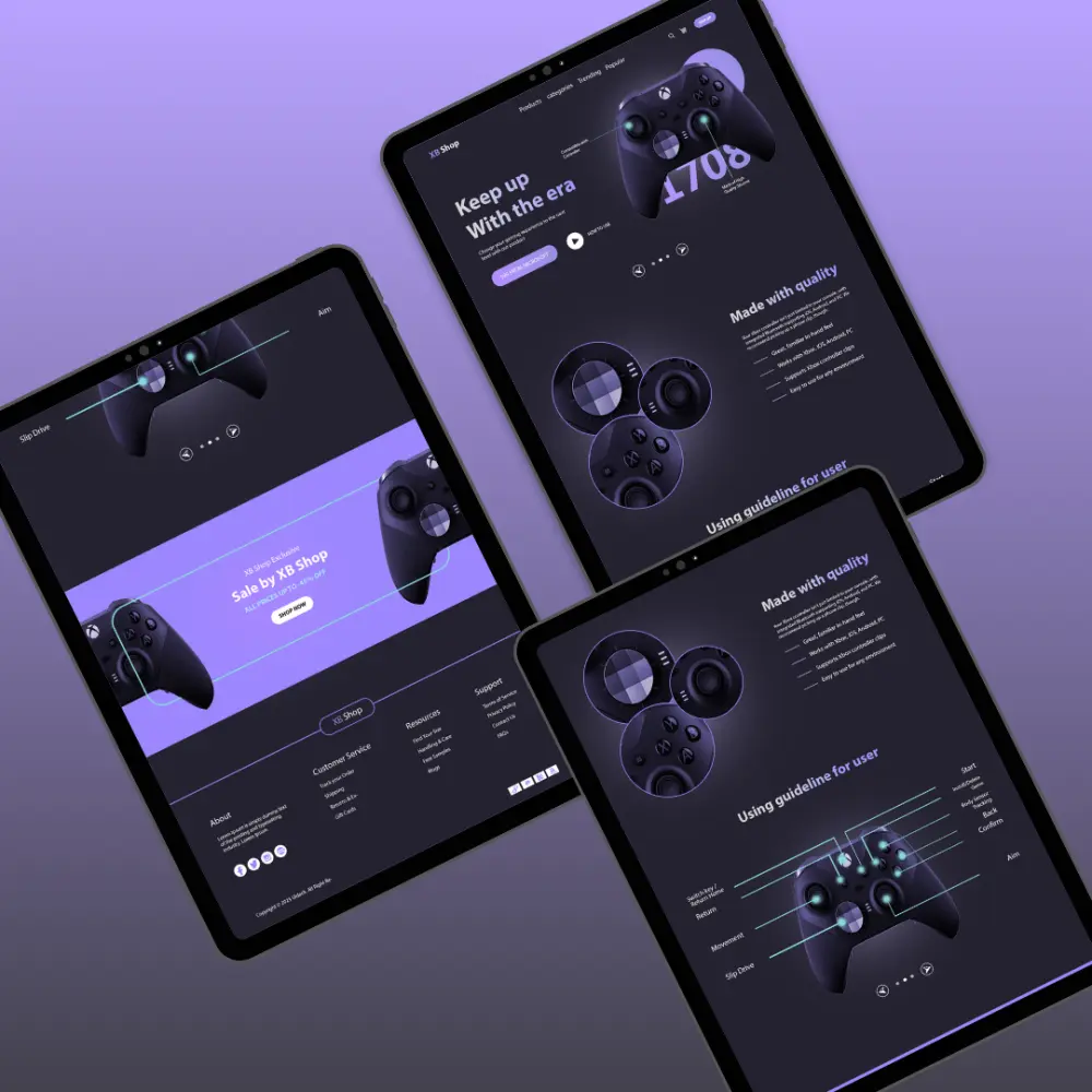 تصميم واجهة المستخدم وتجربة المستخدم الاحترافي لمواقع الويب والهواتف المحمولة